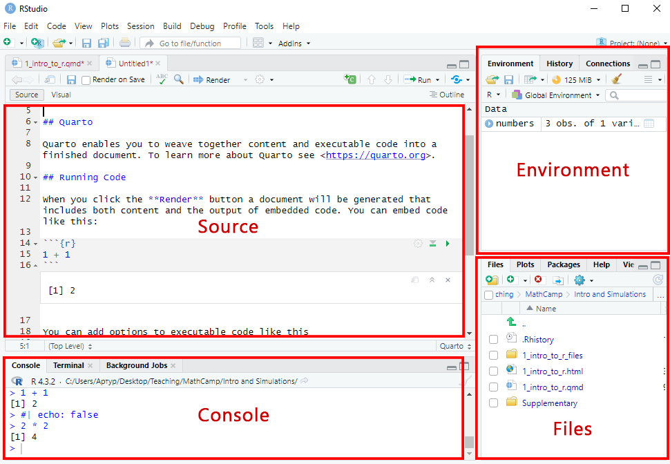 R User Interface
